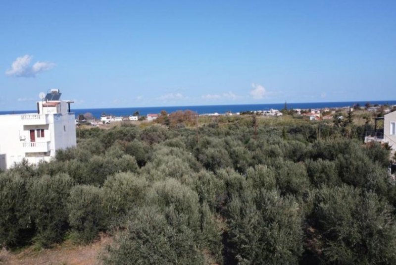 Maleme Kreta, Maleme: Grundstück zu verkaufen - nur 5 Minuten zum Sandstrand Grundstück kaufen